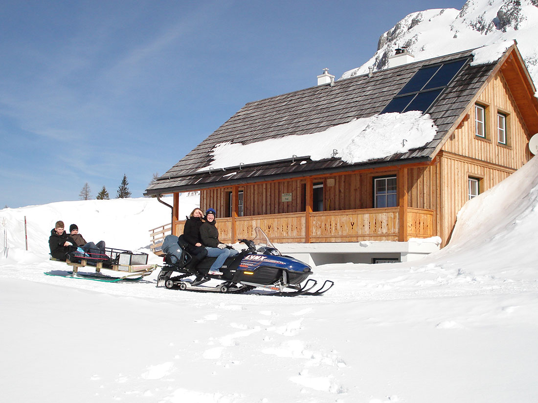 auf das Skidoo - fertig - los