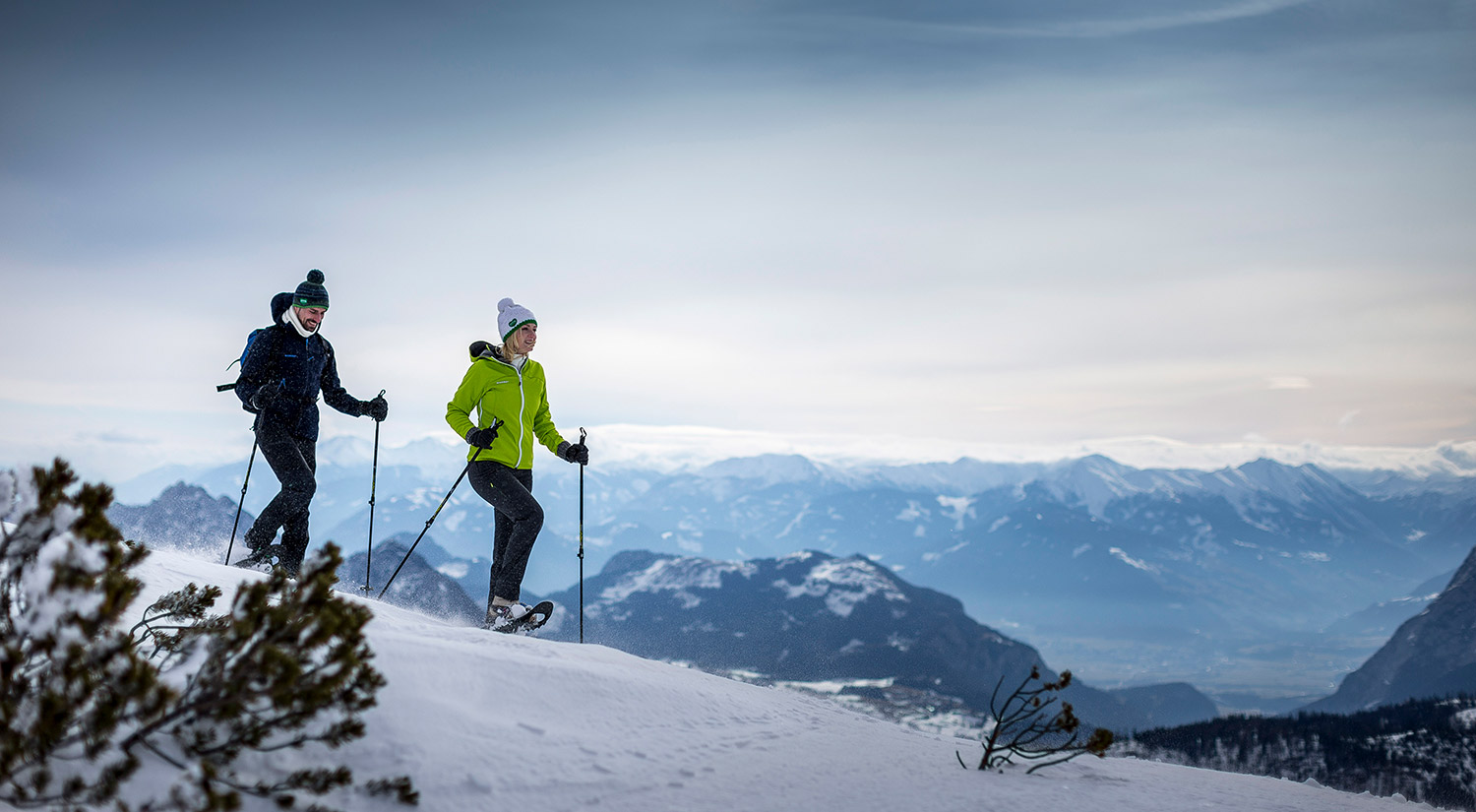 Schneeschuhwandern auf der Tauplitzalm