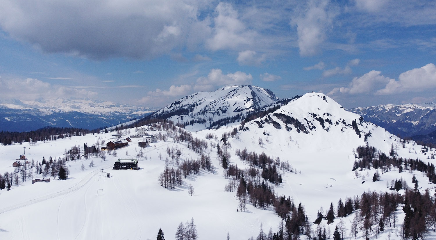 winterliches Bergpanorama